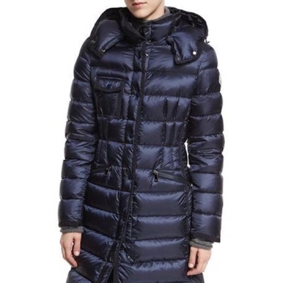Moncler Jackets & Blazers - Moncler Hermine Hooded Puffer Coat 1